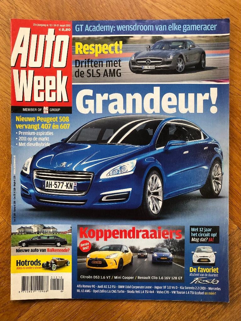 Autoweek nr. 12 2010, Nieuw, Ophalen of Verzenden, Autoweek, Algemeen