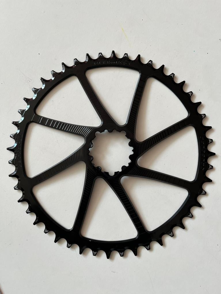 Garbaruk 48t road/gravel voor SRAM 3 bout, Fietsen en Brommers, Ophalen of Verzenden, Zo goed als nieuw, Racefiets, Crankstel of Pedalen