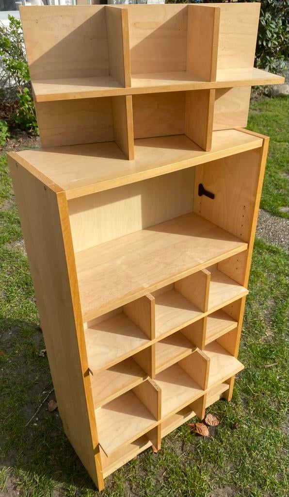 Twee houten kasten met uitneembare cd lades, Ophalen, Gebruikt, 150 discs of meer, Cd's