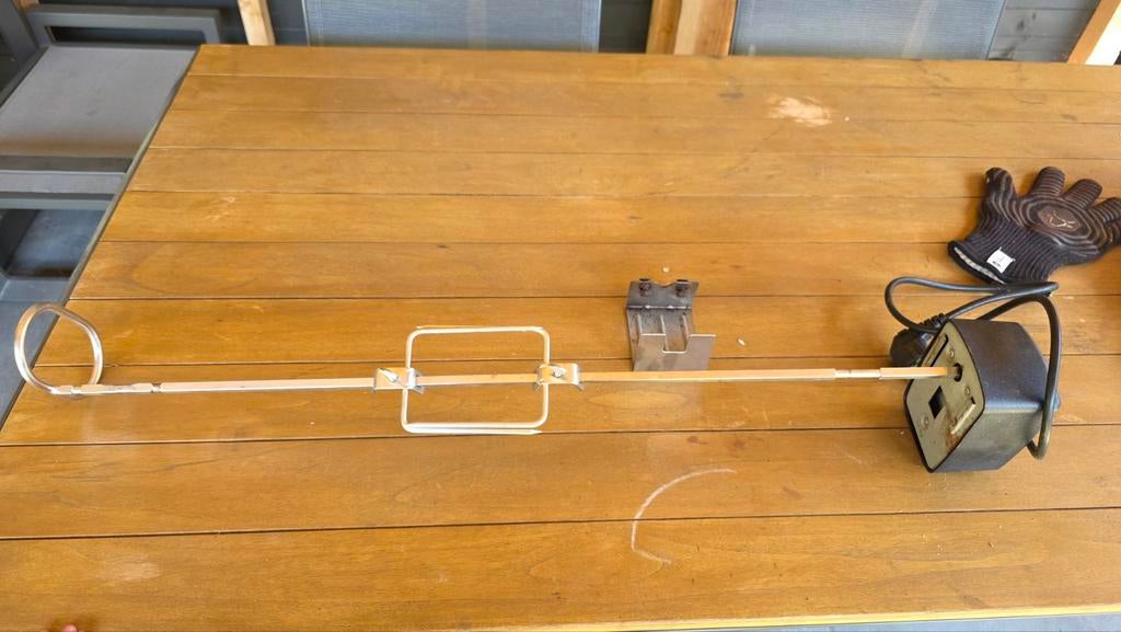 Weber spit / draaispit voor barbecue, Ophalen of Verzenden, Gebruikt, Weber