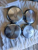 Ford Fiesta/Escort Chrome Wieldeksels - Set van 4, Auto diversen, Ophalen of Verzenden, Gebruikt