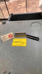 Kroeg bordjes, Ophalen, Zo goed als nieuw