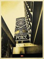 Zeefdruk van Shepard Fairey (OBEY) – Peace Tree, Ophalen of Verzenden