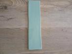 1 doos turquoise tegelstroken/plinten, Ophalen of Verzenden, Nieuw, Hardsteen