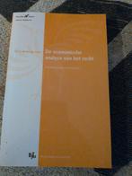 De Economische Analyse van het Recht - Weterings, Ophalen of Verzenden, Zo goed als nieuw, W.C.T. Weterings, Sociale wetenschap