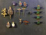 Verzameling speldjes en pins, Verzamelen, Militaria | Algemeen, Embleem of Badge, Nederland, Luchtmacht, Verzenden