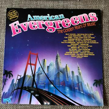 LP American Evergreens The Golden Years of Music. beschikbaar voor biedingen