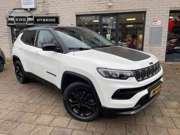 Jeep Compass 4xe 240 Plug In Hybrid Limited Navi Camera, Auto's, Jeep, Bedrijf, Te koop, Compass, ABS, Achteruitrijcamera, Adaptive Cruise Control