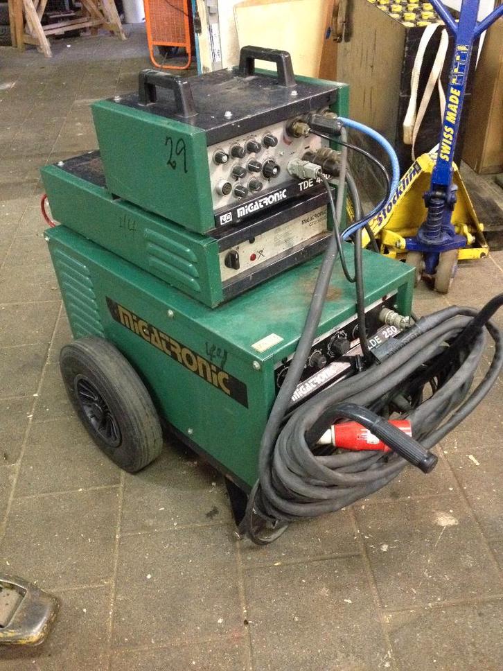 Megatronic LDE250 Tig lasapparaat, met koeling (a2)7, Doe-het-zelf en Verbouw, Gereedschap | Lasapparaten, Gebruikt, Tig, 150 tot 250 ampère