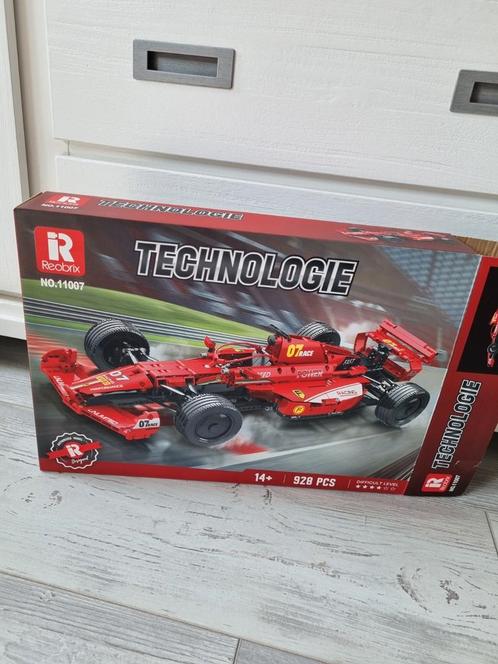 Ferrari constructie auto van Reobrix Technologie, nr 11007, Hobby en Vrije tijd, Modelbouw | Auto's en Voertuigen, Zo goed als nieuw