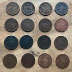 serie cent Nederlands Indië, Ophalen, Koning Willem III, 1 cent, Setje