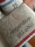 PTT Post Kussenset - Vintage Look 3-delig, Gebruikt, Beige, Vierkant, Ophalen of Verzenden