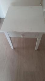 Klein tafeltje, Huis en Inrichting, Tafels | Salontafels, Ophalen, 50 tot 100 cm, Vierkant, 50 tot 100 cm