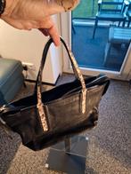 Nieuw tas Gianni Chiarini gehamerd leer zwart snake, Ophalen of Verzenden, Nieuw, Zwart