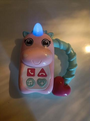 Baby Telefoon Eenhoorn met Licht & Geluid beschikbaar voor biedingen