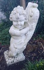 Stenen Engelenbeeld Tuin Decoratie, Ophalen, Gebruikt, Steen, Engelenbeeld