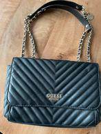 Guess zwarte handtas, Sieraden, Tassen en Uiterlijk, Tassen | Damestassen, Ophalen of Verzenden, Zo goed als nieuw, Zwart, Handtas
