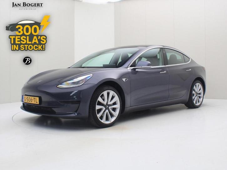 Tesla Model 3 Standard RWD Plus [ AUTOPILOT+19+LEDER+CAMERA+, Auto's, Tesla, Bedrijf, Te koop, Model 3, ABS, Achteruitrijcamera