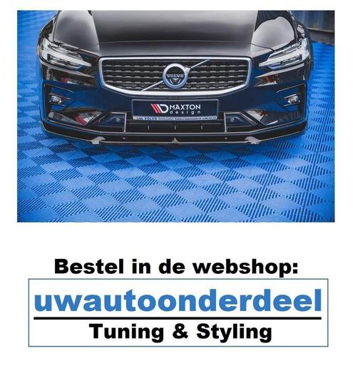 Maxton Design Volvo S60 MK3 R Spoiler Lip Splitter, Auto diversen, Tuning en Styling, Verzenden