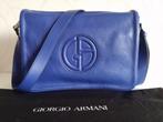 Giorgio Armani (eerste lijn) schoudertas leder NIEUW!, Overige merken, Blauw, Nieuw, Ophalen of Verzenden