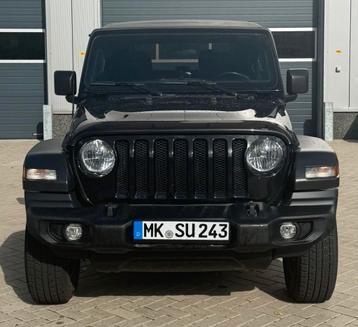 JEEP WRANGLER JL 2.0 SPORT 4X4 BJ2021 ZWART SOFTTOP beschikbaar voor biedingen