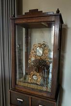 Vitrine kasje eiken, Antiek en Kunst, Ophalen