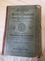 Antiek Keramiek Merken Boek - 1878, Ophalen of Verzenden, Jaennicke