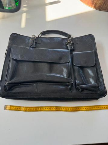 Italiaans laptop akte tas aktetas met schouder riem beschikbaar voor biedingen