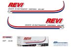 Vrachtauto decal 1:50 Revi Groente en fruit ( trailer ), Hobby en Vrije tijd, Modelauto's | 1:50, Verzenden, Nieuw, Bus of Vrachtwagen