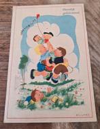 Kinderen spelen met vlieger - Karel Links, Verzamelen, Ansichtkaarten | Themakaarten, Verzenden, 1940 tot 1960, Gelopen, Kinderen