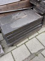 Betontegels antraciet glad 80x40cm, Ophalen, Gebruikt, Minder dan 5 m², Beton
