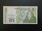 Ierland 1 pond 1989 BAK-prefix UNC biljet., Postzegels en Munten, Bankbiljetten | Europa | Niet-Eurobiljetten, Ophalen of Verzenden