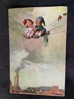 Wally Fialkowska. Hoog en droog., Ophalen of Verzenden, 1920 tot 1940, Ongelopen, Kinderen