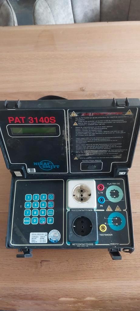 NIEAF-SMITH PAT 3140S NEN3140 Tester, Doe-het-zelf en Verbouw, Meetapparatuur, Gebruikt, Overige meters, Ophalen of Verzenden