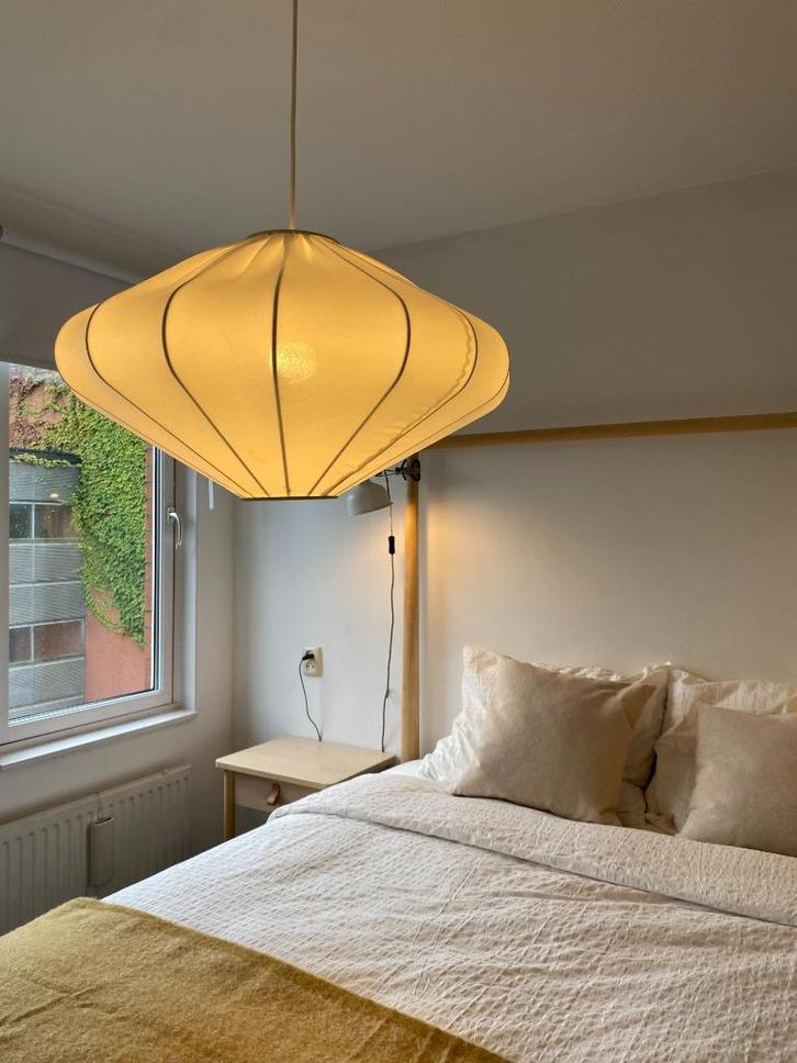Designer Hanglamp, Huis en Inrichting, Lampen | Hanglampen, Zo goed als nieuw, Minder dan 50 cm, Stof, Ophalen