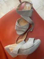 Nieuwe zomer schoenen sleehak maat 41, Overige typen, Nieuw, Ophalen of Verzenden, Grijs