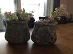 PTMD Stenen Potten Set, Huis en Inrichting, Woonaccessoires | Vazen, Ophalen of Verzenden, Gebruikt, Steen