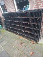 Dubbelstaafmatten 21 stuks, 2.5x1.2m, zwart, Tuin en Terras, Ophalen, Zo goed als nieuw, 20 meter of meer, Draad