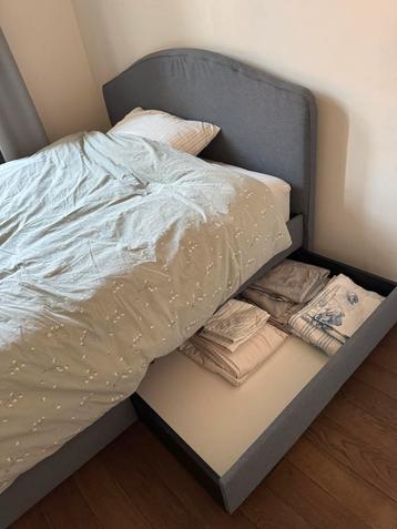 IKEA Hauga bed + Valevag matras 140x200