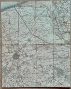 Oude Stafkaart Sluis e.o. - Zeeuws Vlaanderen, Gelezen, Ophalen of Verzenden, Landkaart, 1800 tot 2000