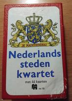 Kwartetspel - Nederlands Steden Kwartet jumbo no.18, Ophalen of Verzenden, Gebruikt, Kwartet(ten)