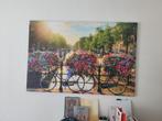 Schilderij op canvas, Huis en Inrichting, Ophalen, 50 tot 75 cm, 125 cm of meer, Zo goed als nieuw
