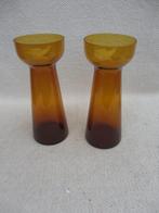 Vintage hyacintenglazen / vaasjes / Leerdam e.a, Antiek en Kunst, Antiek | Glas en Kristal, Ophalen of Verzenden