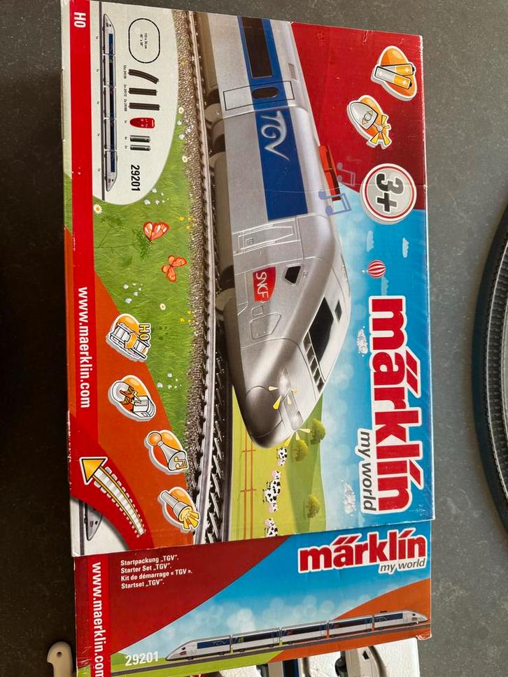 Märklin My World TGV Treinset - Elektronisch, Hobby en Vrije tijd, Modeltreinen | H0, Zo goed als nieuw, Treinset, Gelijkstroom
