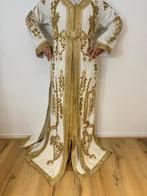 Witte Takshita met Groene Steentjes maat M t/m kleine XL, Wit, Maat 42/44 (L), Ophalen of Verzenden, Zo goed als nieuw