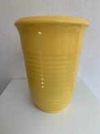 Vaas - Geel Aardewerk Frankton Tegelen, Gebruikt, Geel, Aardewerk of Porselein, Ophalen of Verzenden