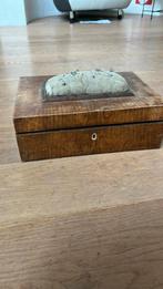 Antieke naaidoos, Ophalen of Verzenden