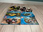 Lego City 60113, 60145, 60114 en 60053, Ophalen of Verzenden, Zo goed als nieuw