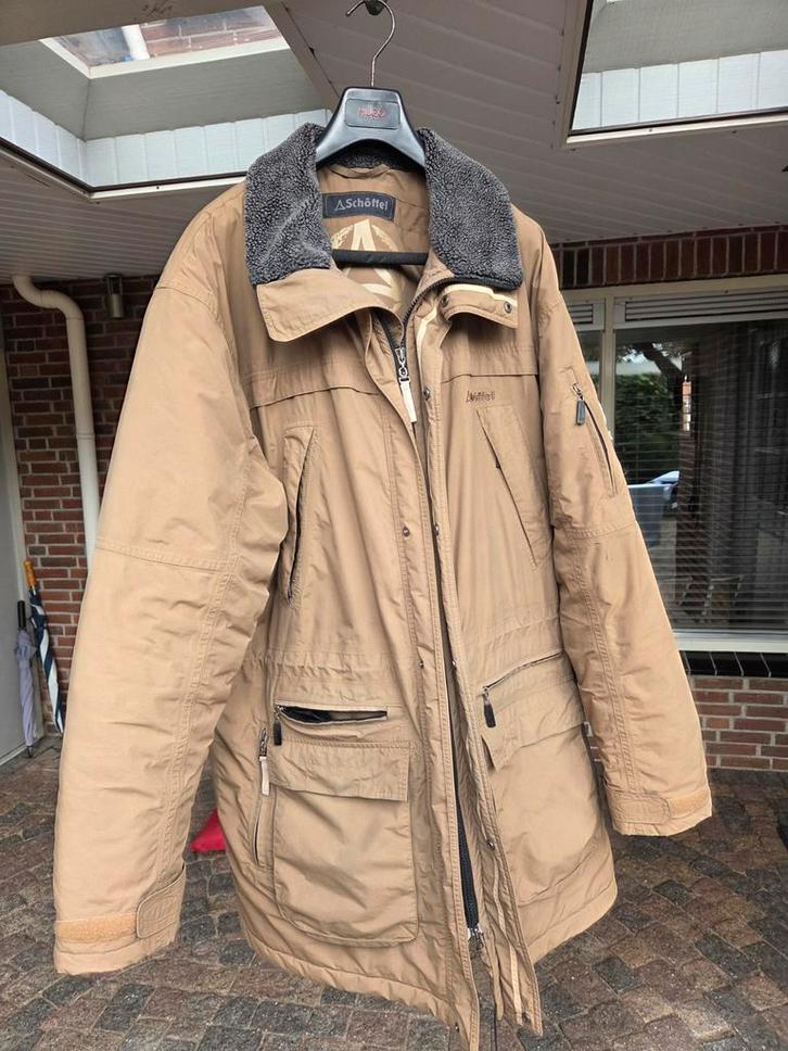 Schöffel Venturi Winterjas, Kleding | Heren, Jassen | Winter, Zo goed als nieuw, Overige maten, Bruin, Ophalen