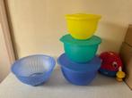 Z.G.A.N. nestschalen schalen, bakken en vergiet TUPPERWARE, Ophalen of Verzenden, Zo goed als nieuw, Groen, Schaal